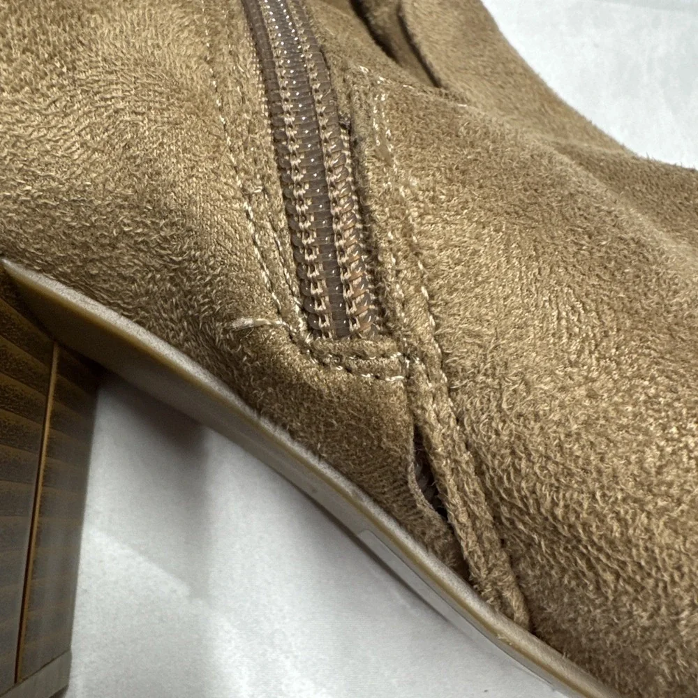 Sugar Macon 2 Women's Shoe Size 7M Brown Faux Suede Over-The-Knee Boots